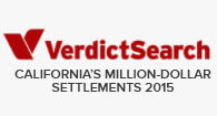 verdict search californias million dollar settlements 2015
